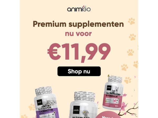 💥 Nu premium supplementen voor slechts €11,99