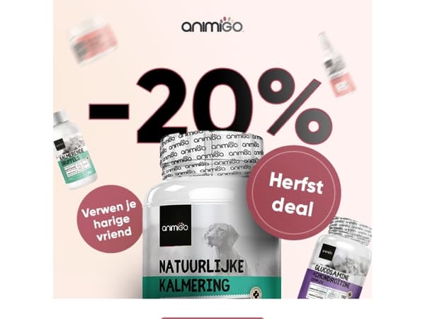 Deze mega herfstdeal wil je niet missen.. 👀