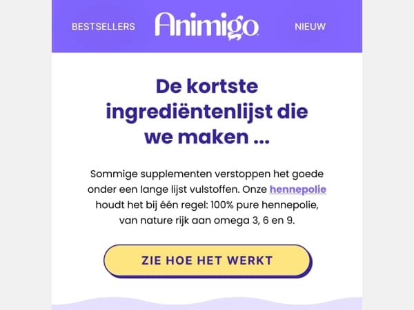Wat zit er in onze hennepolie?