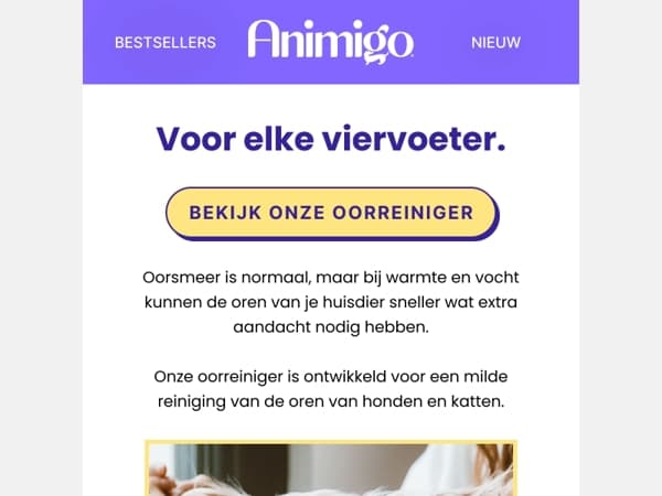 Ontdek nu onze oorreiniger!