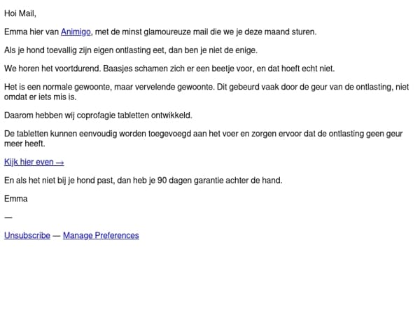 Eet jouw hond ook zijn eigen ontlasting?