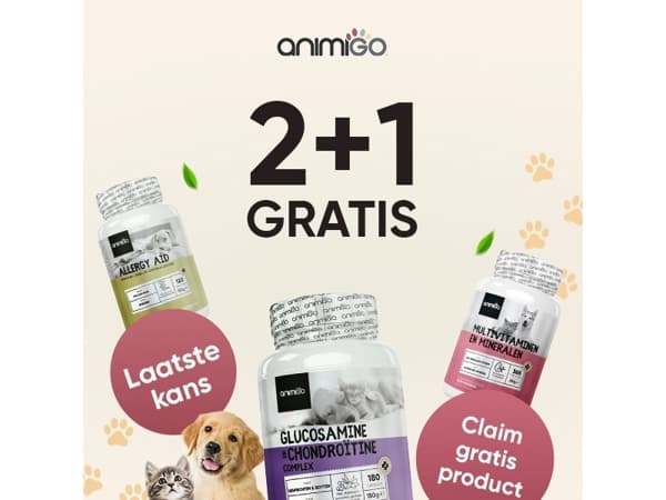 🐶 Laatste kans: 2+1 gratis op ALLES