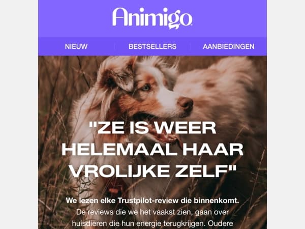 "Ze is weer helemaal haar vrolijke zelf"