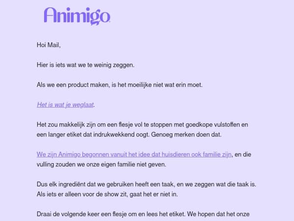 Wat we weglaten