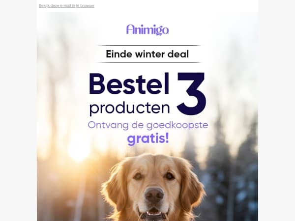 3 halen, 2 betalen 🐾