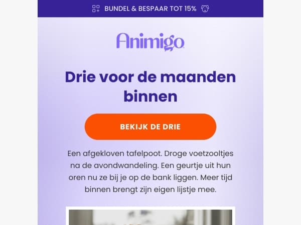 Afgekloven tafelpoot gezien?