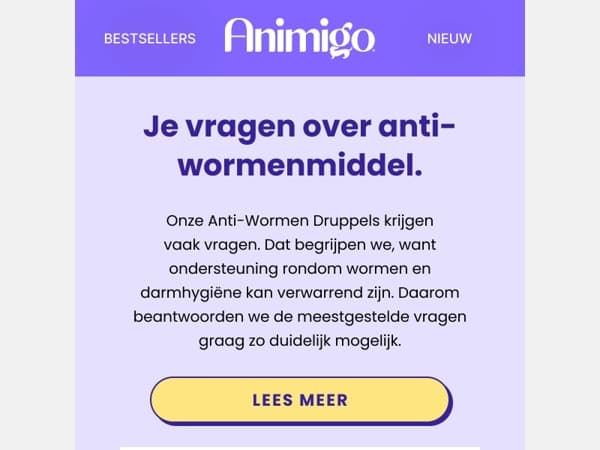 Ontdek dit anti-wormenmiddel