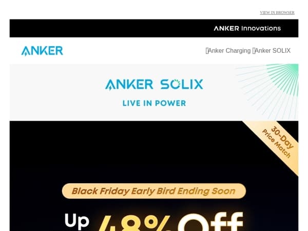 ⏰ Black Friday Pre-Sale Ending in 72 Hours