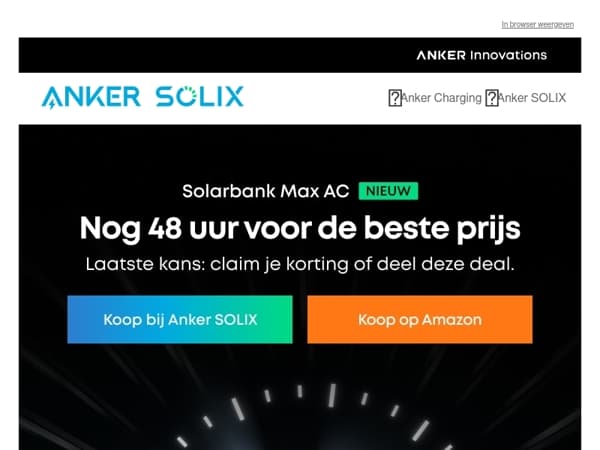 ⏰ Nog 48 uur om €700 korting te claimen — prijs stijgt op 28 juni