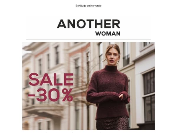 Shop nu jouw favoriete items met 30% korting!