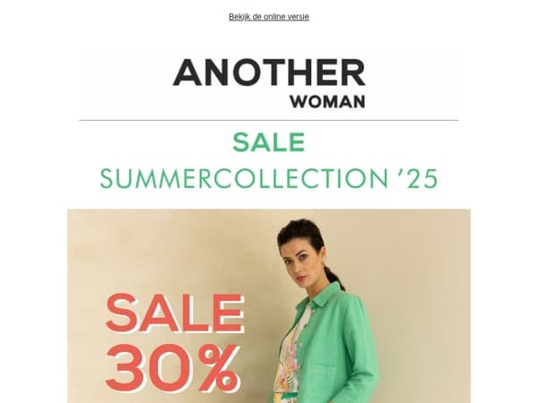 Shop nu SALE -30% ☀️