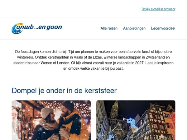 Ontdek jouw winterreis naar Wenen, Londen en meer ❄️