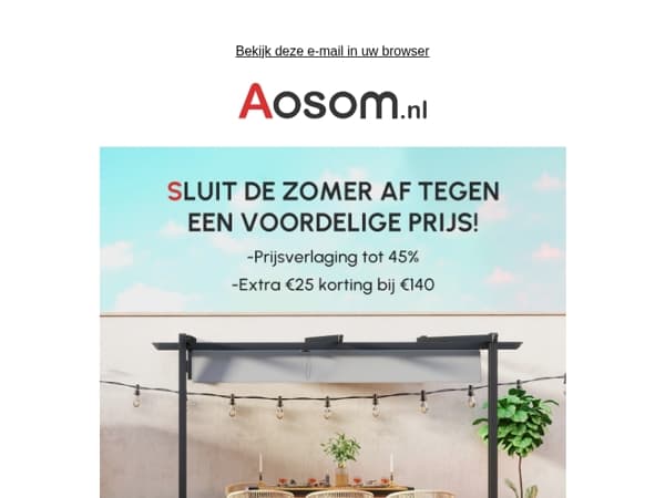 Klaar voor het Nieuwe Seizoen?