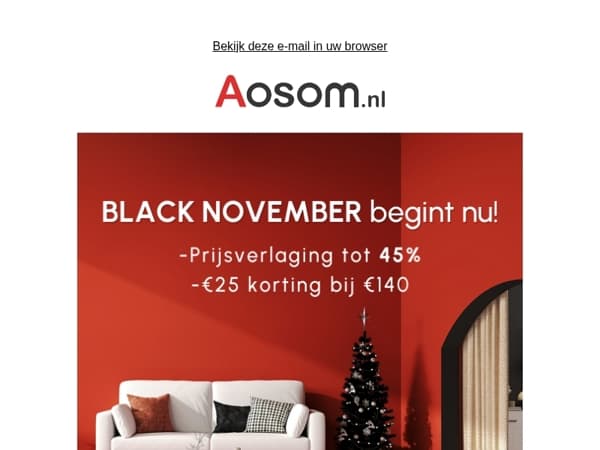 🚨Het geheim is uit: vroeg shoppen voor Black Friday!🚨