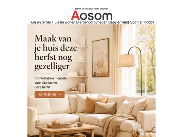 🍂 Maak je huis klaar voor de herfst