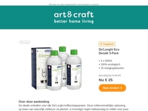 DAGDEAL: De'Longhi Eco Decalk 3-Pack