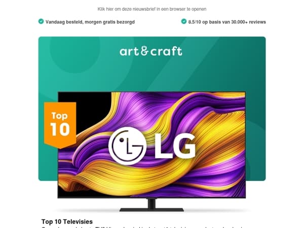 Top 10 televisies, gratis koptelefoons & nog meer solden aanbiedingen 🔥