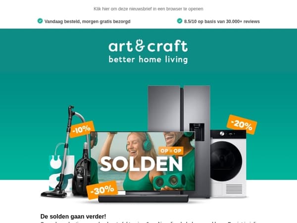 Solden op Miele, Philips, JBL en meer!🔥