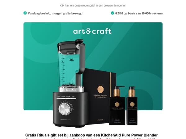 Ontdek al onze Moederdag cadeautips & aanbiedingen!