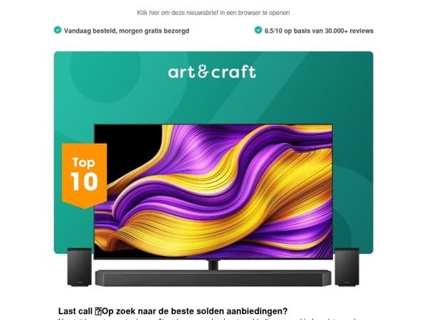 Last Call: Haal jouw favoriete solden aanbieding nu in huis 🔥