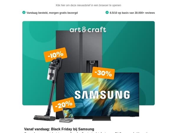 Een nieuwe week, een nieuwe lading Black Friday aanbiedingen 🔥