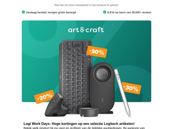 Kortingen op koptelefoons, camera's, accessoires, printers & meer! 🔥