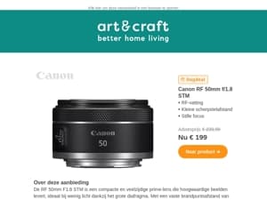 DAGDEAL: Canon RF 50mm f/1.8 STM 📸