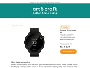 DAGDEAL: Garmin Forerunner 55 🏃