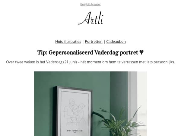 Mailaanbiedingen, maak Vaderdag speciaal met een gepersonaliseerd cadeau! 🎁
