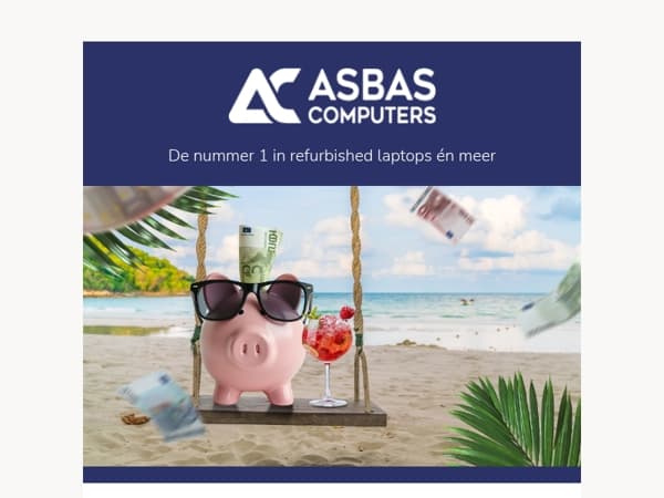 Laptop + vakantie? Kan allebei