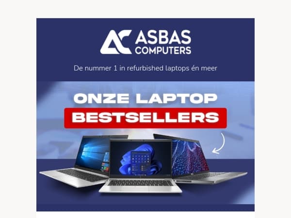 Populaire refurbished laptops voor scherpe prijzen!
