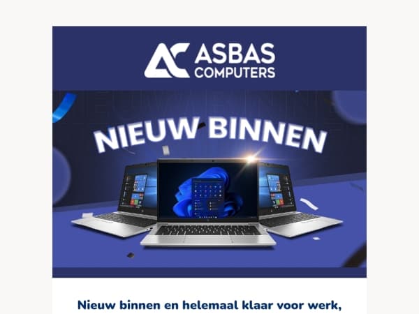 Nieuw binnen: laptops die je niet wilt missen