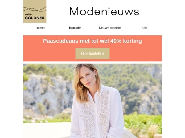 Een zomerse voorbode: luchtig, licht linnen