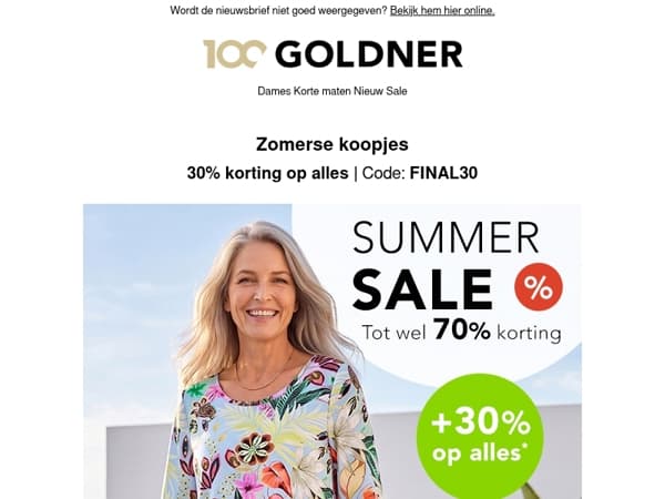 🛍️ Zomerse koopjes