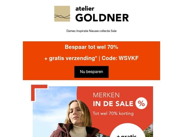 Topmerken in de sale