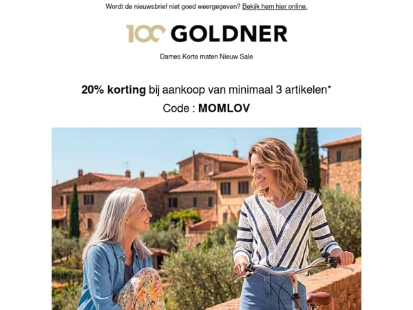 📢 20% korting op alles