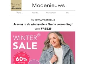 Nu extra voordelig: jassen in de wintersale