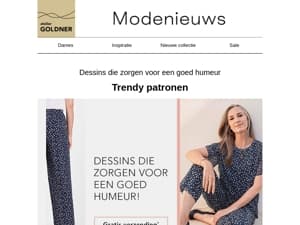 Trendy patronen: dessins die zorgen voor een goed humeur