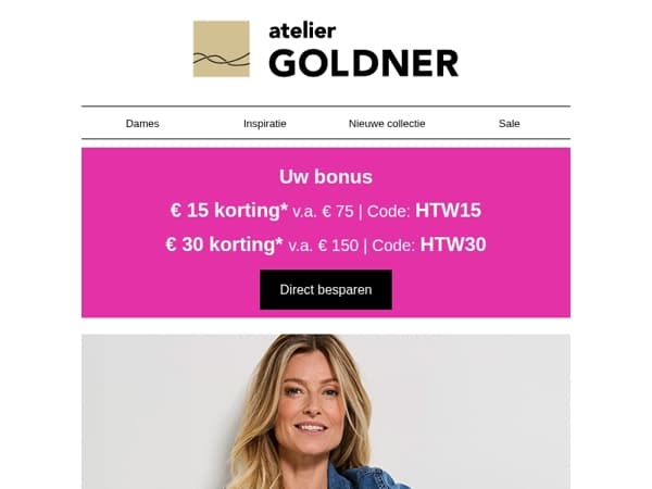 Ons uitgebreide assortiment merken bij atelier GOLDNER