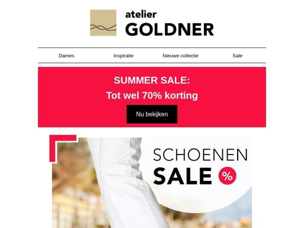 Zomerschoenen voor extra lage prijzen
