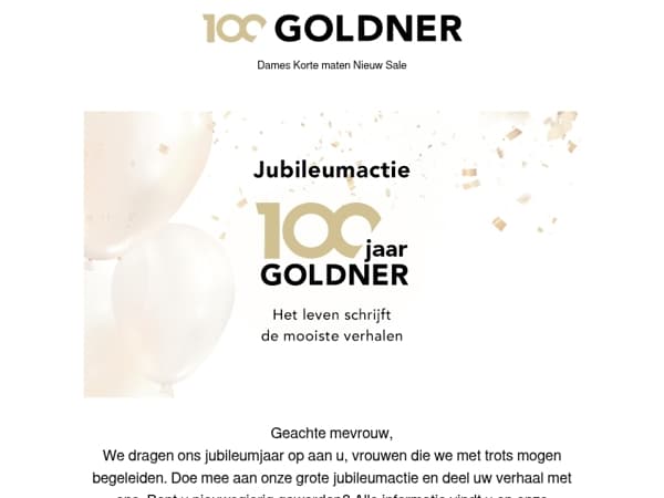 Deel uw verhaal met ons!