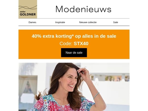 Nu 25% in prijs verlaagd + 40% extra korting! Nieuwe collectie shirts