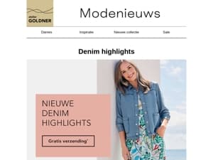 Denim highlights uit de nieuwe collectie