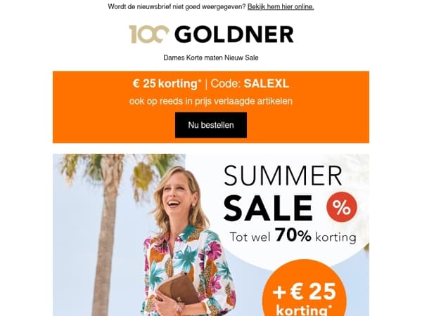 Jurken waar u dol op zult zijn + € 25 korting