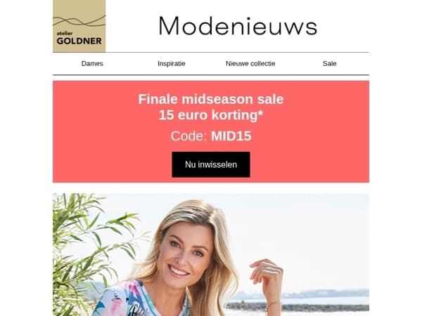 Alleen vandaag: tot 50% korting + € 15 korting