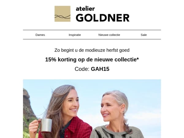 🎉15% korting op de nieuwe collectie🎉