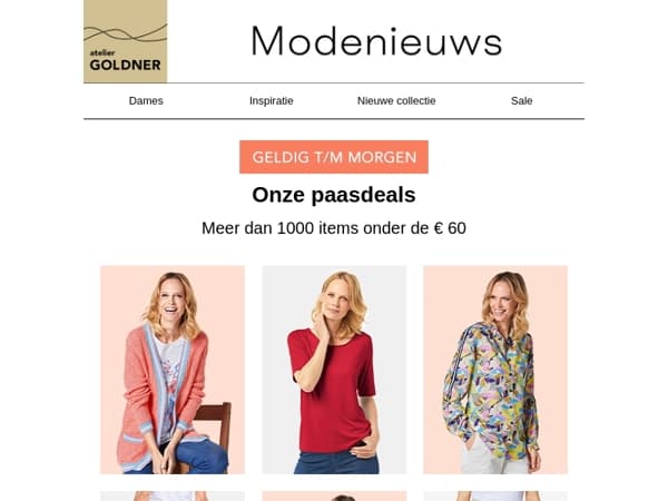 🐰🎁Geldig t/m morgen: mis de paasdeals niet