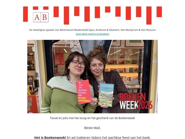 Het is Boekenweek! We hebben een cadeau voor je 🎁