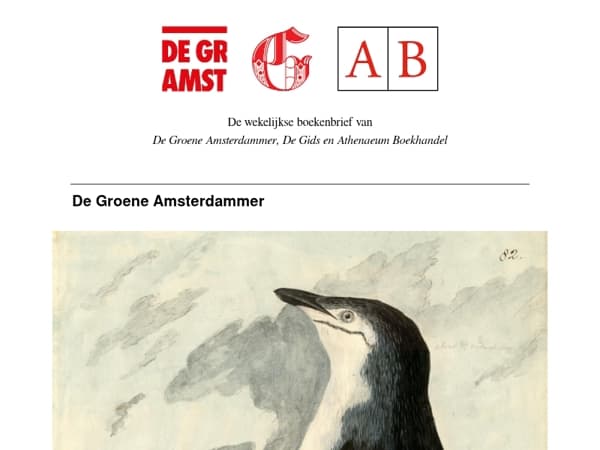 Boekenbrief: Achttiende-eeuwse natuurwetenschappers, Christoph Peters' 'Dood in Berlijn', de Shortlist Europese Literatuurprijs, en meer