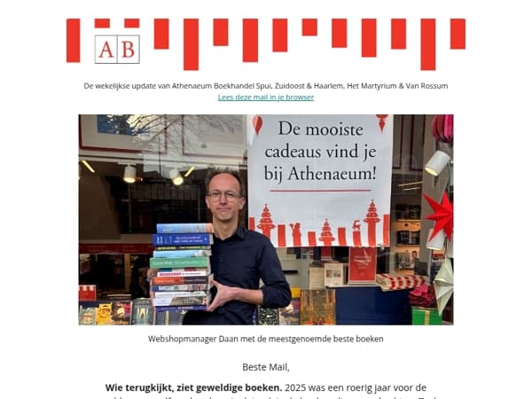 Wat is het beste boek van 2025?